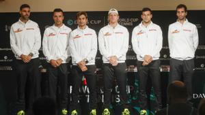 El equipo español de Copa Davis