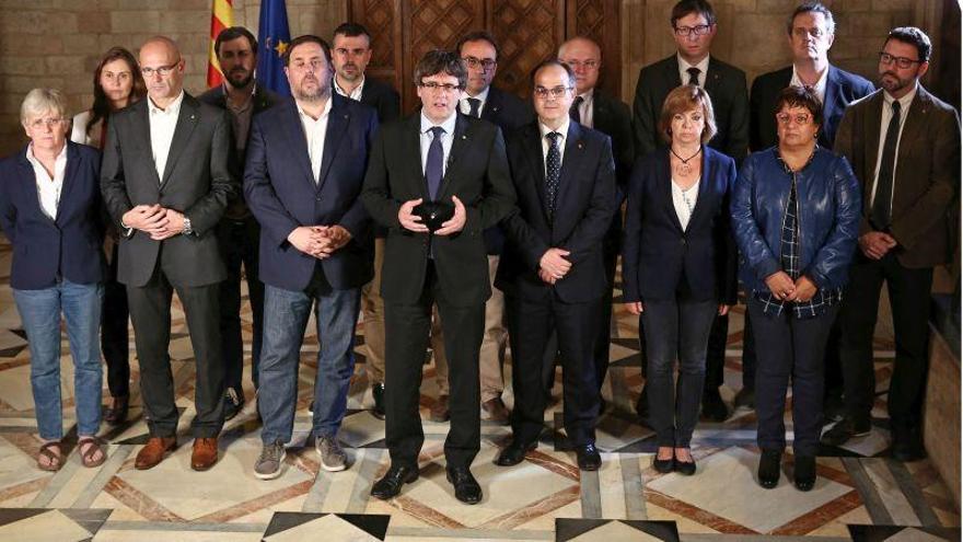 Puigdemont sugiere proclamar la independencia en los próximos días