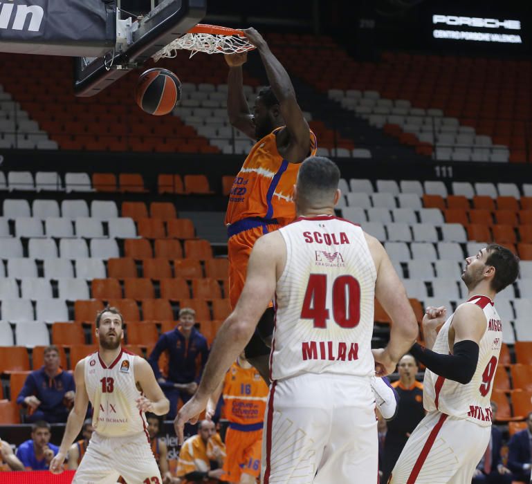 Las imágenes del Valencia Basket - Armani Milano