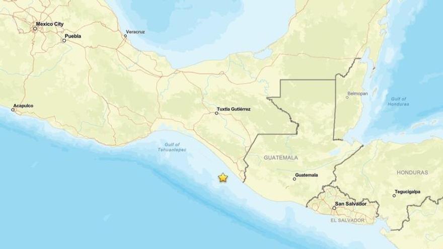 Un terremoto de magnitud 7,4 sacude las costas de México y Guatemala y activa la alerta de tsunami
