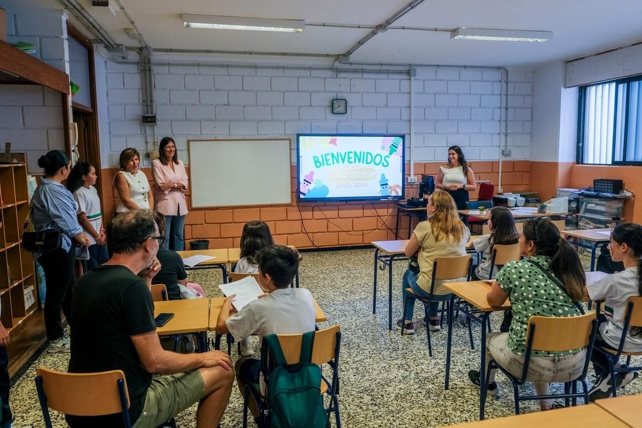 Primer día de clases del curso escolar 2025-26