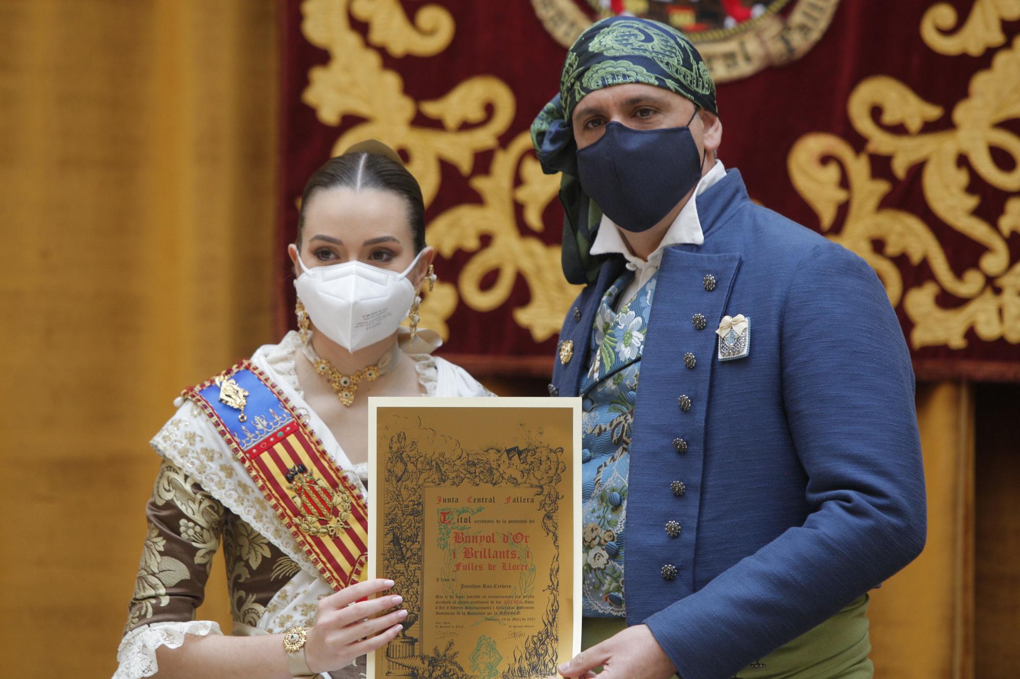 Tres tandas de "brillants" en las fallas de Malvarrosa-Cabanyal-Beteró