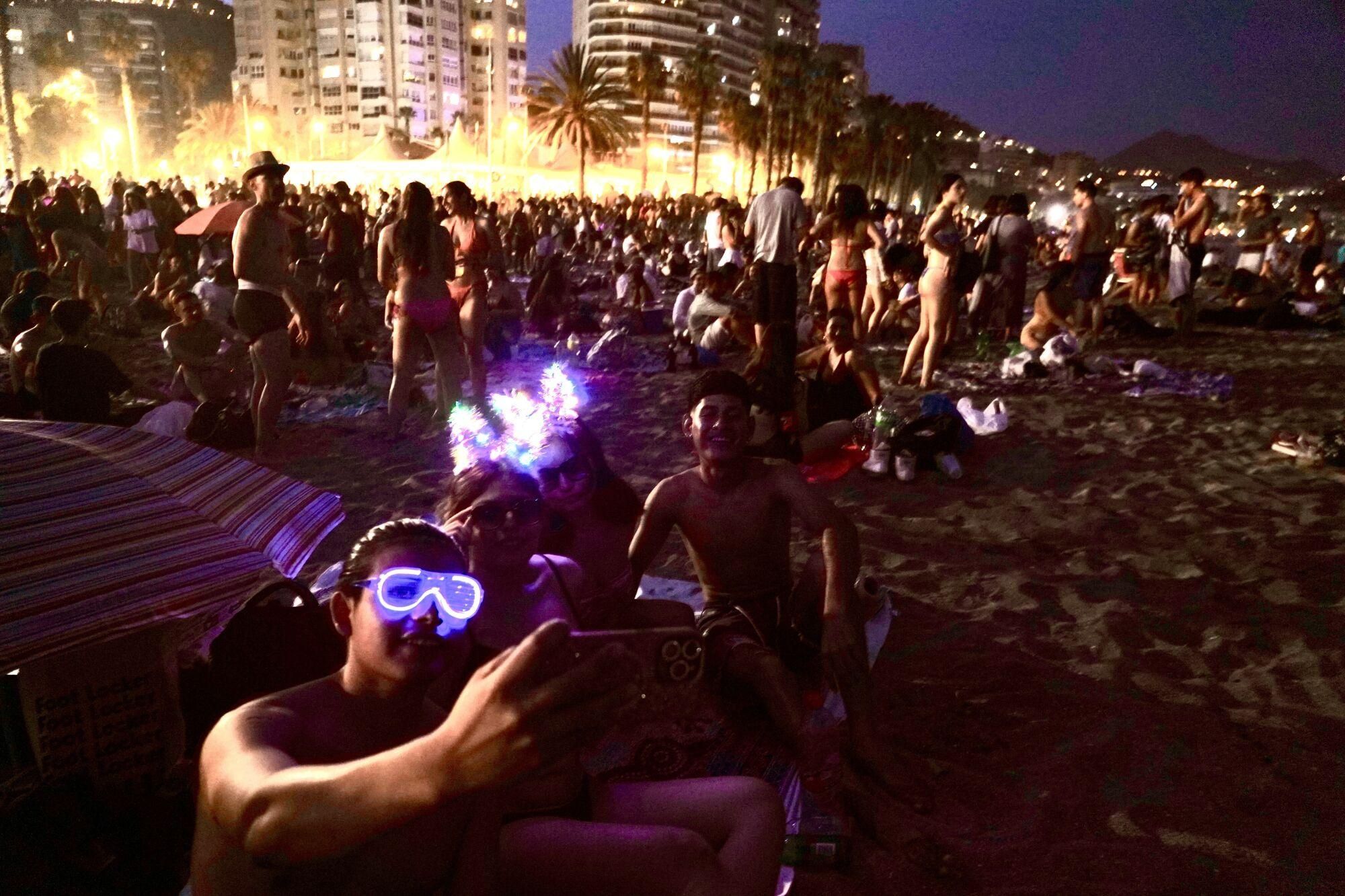 La Noche de San Juan en La Malagueta 