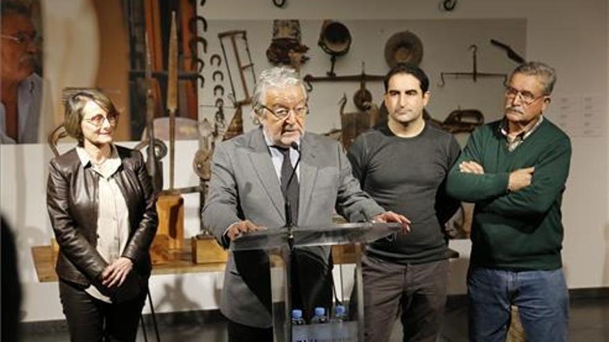 Castelló acoge la obra de Vicente Ortí, una historia de superación narrada a través de esculturas