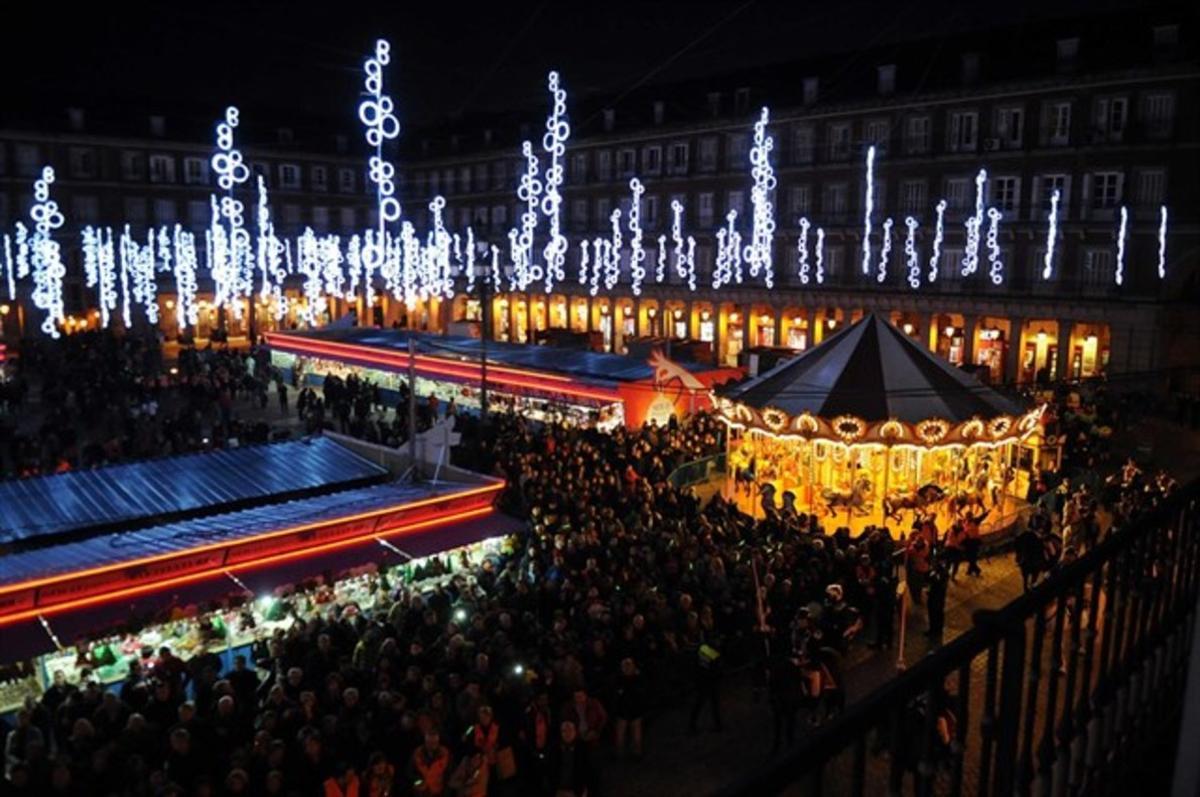 Las luces de Navidad en Madrid.