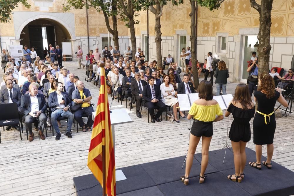Acte institucional amb motiu de la Diada a Girona