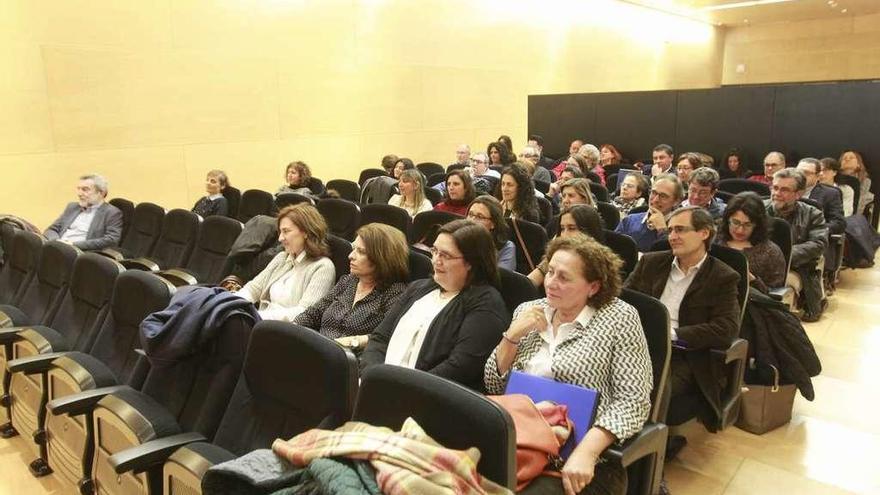 Profesionales asistentes a la reunión gallega de tuberculosis, en el &#039;Marcos Valcárcel&#039;. // Jesús Regal