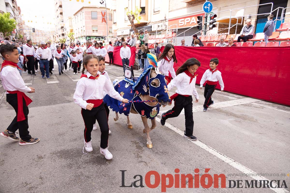 Desfile infantil en las Fiestas de Caravaca (Bando Caballos del Vino)