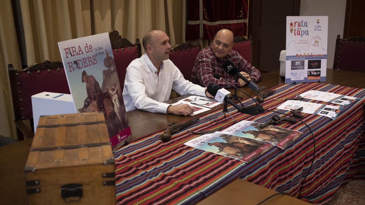 Aznar y Arcos presentan la Fira de Roders y la Ruta de la Tapa en la Llosa de Ranes.