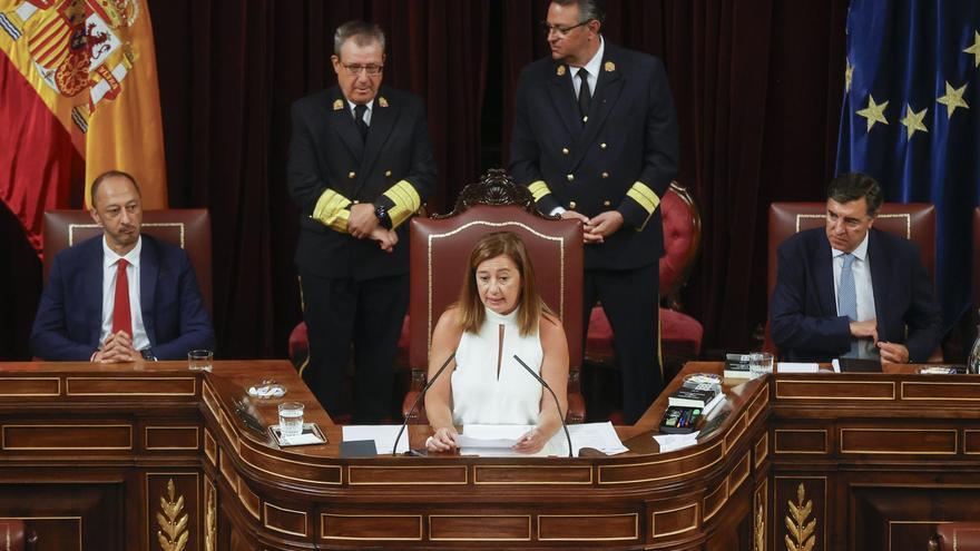 Armengol reivindica el catalán en su primer discurso como presidenta del Congreso citando a Salvador Espriu