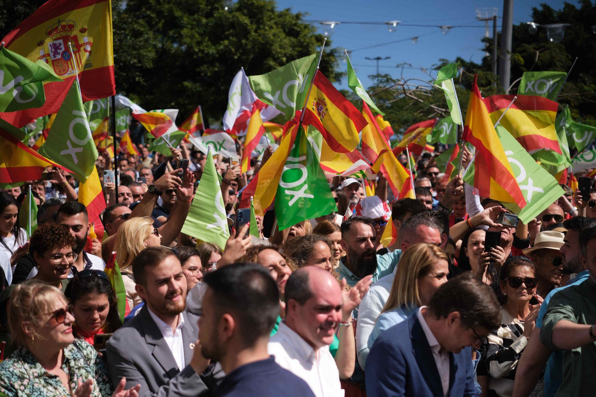 Santiago Abascal, en Tenerife