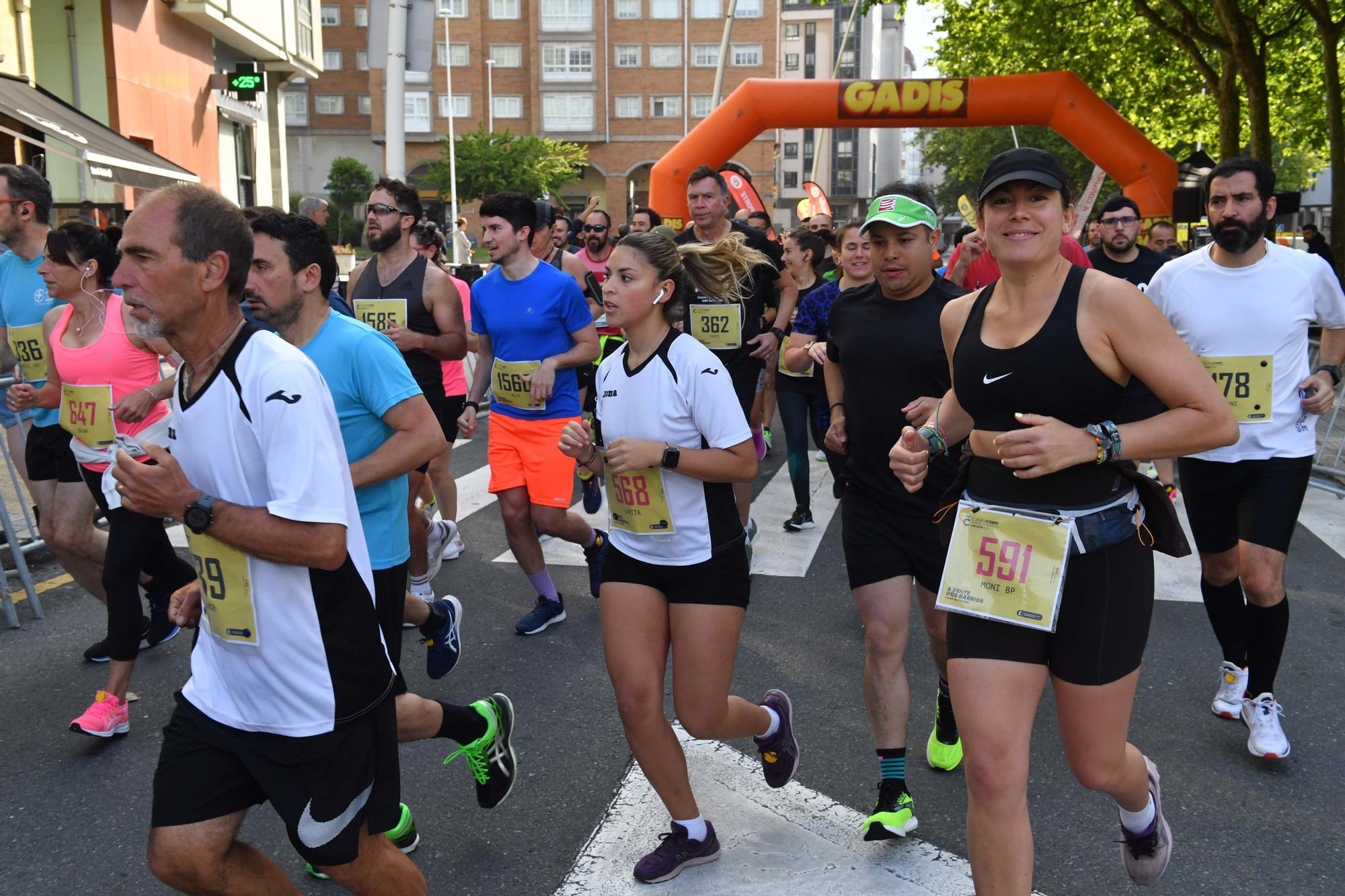 Carrera de Os Rosales del circuito Coruña Corre