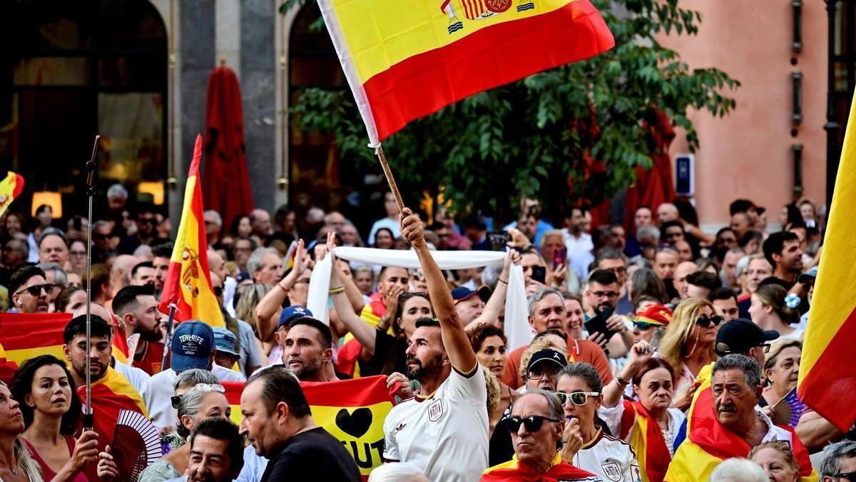 Etwa 8.000 Menschen gingen in Palma für Ceuta auf die Straße.