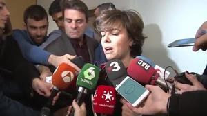 La vicepresidenta del Govern es pronuncia sobre la posada en llibertat amb condicions de Puigdemont i els quatre consellers.