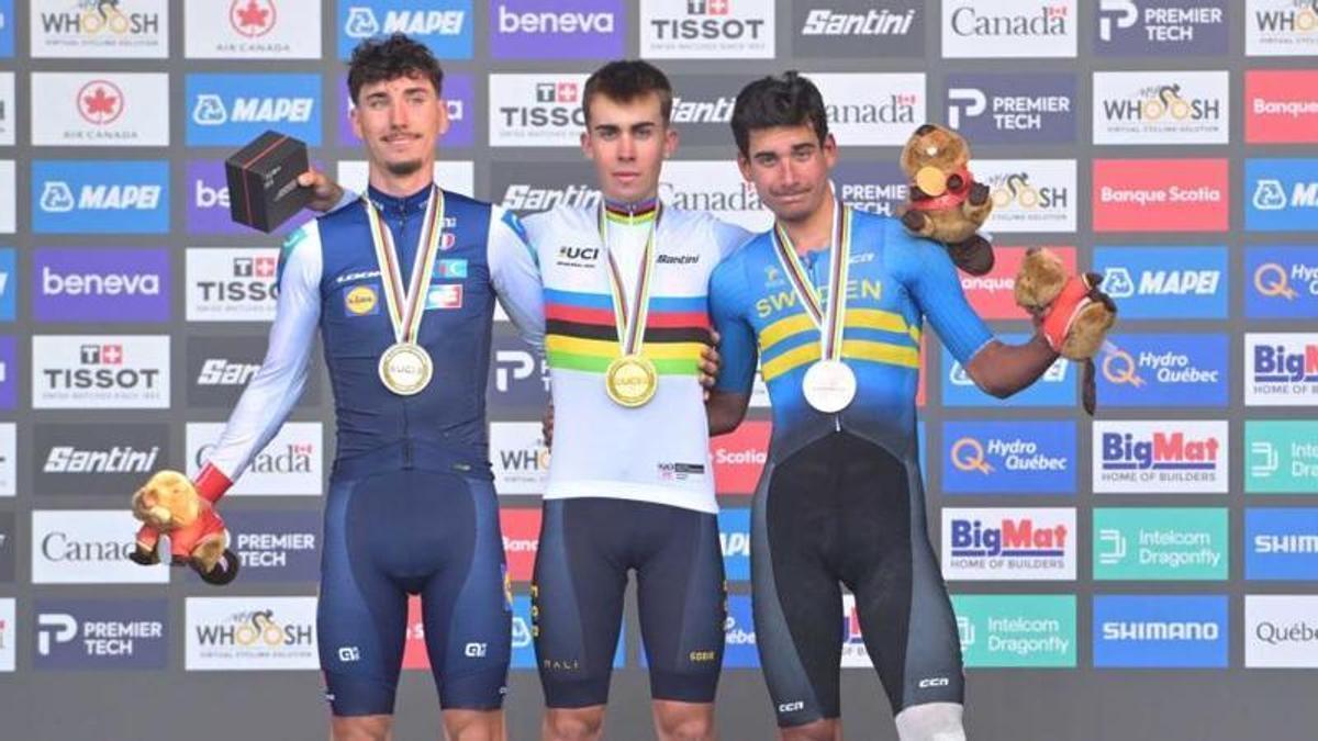 Photo: informacion.es Benjamín Noval Jr: The 17-Year-Old Spanish Cycling Phenom Crowned Junior World Champion in Montreal