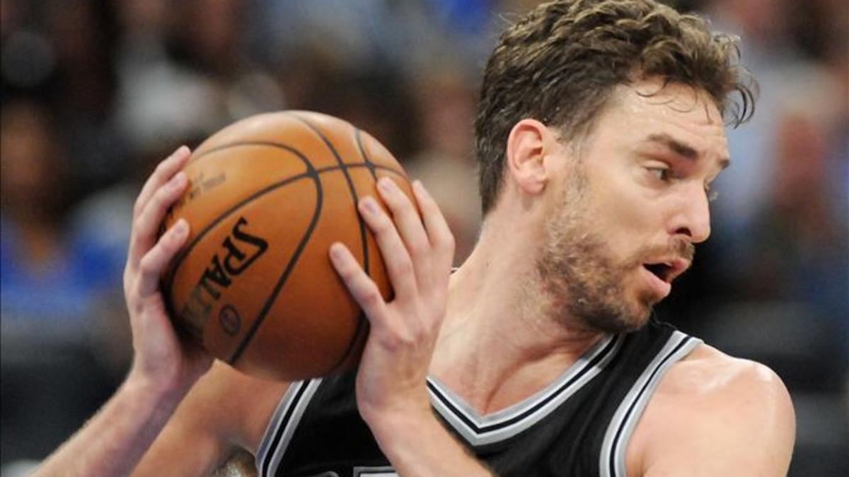 Pau Gasol con los Spurs