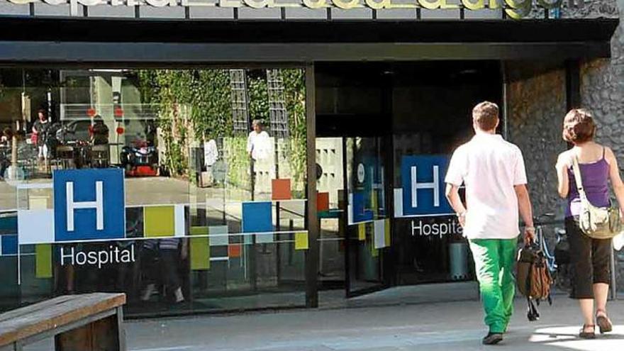 Hospital de la Seu, on està ingressat el noi, sota custòdia policial