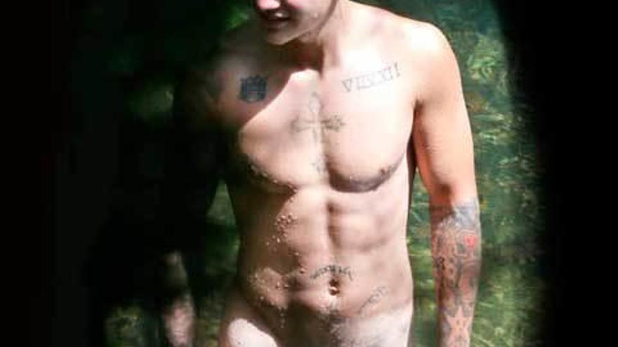 Justin Bieber, al natural.