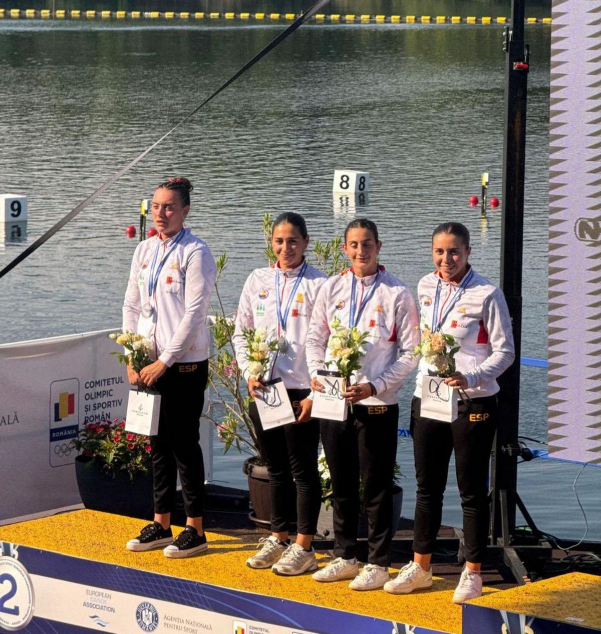 Integrantes del K4 femenino sub23. | FdV