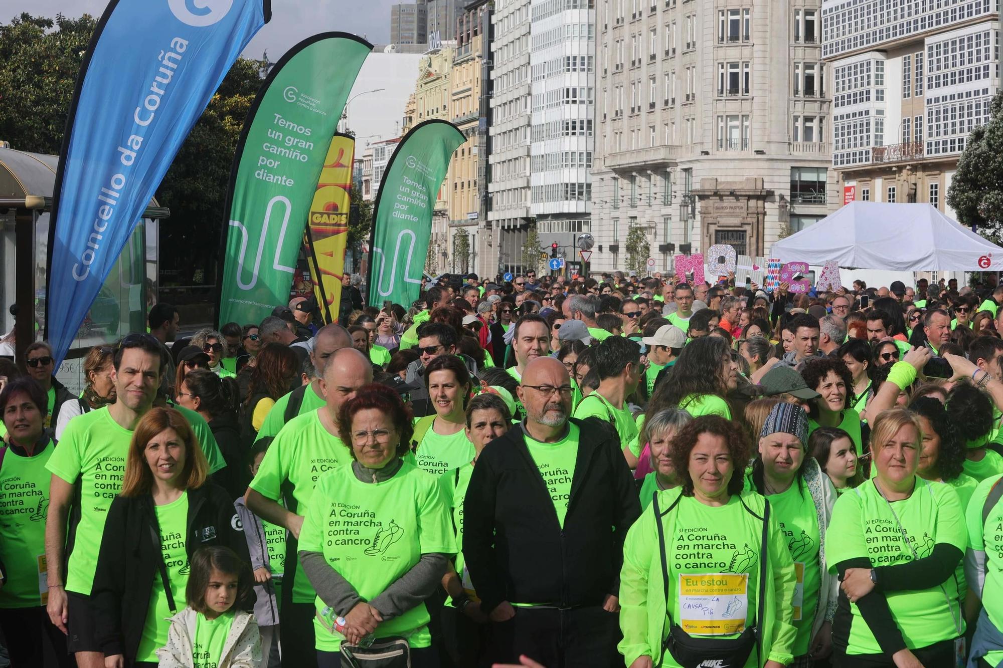 XI Andaina solidaria: A Coruña en marcha contra el cáncer