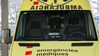 Ferit un motorista en un accident a Darnius