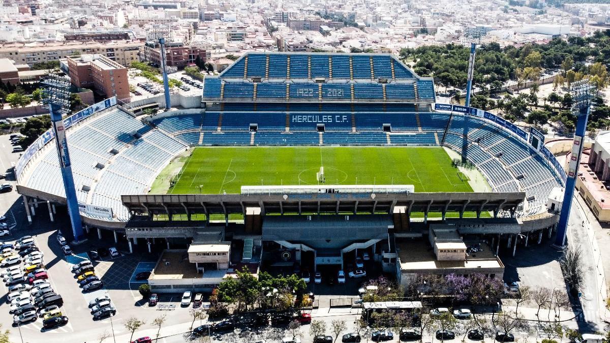 Estadio rico perez asientos