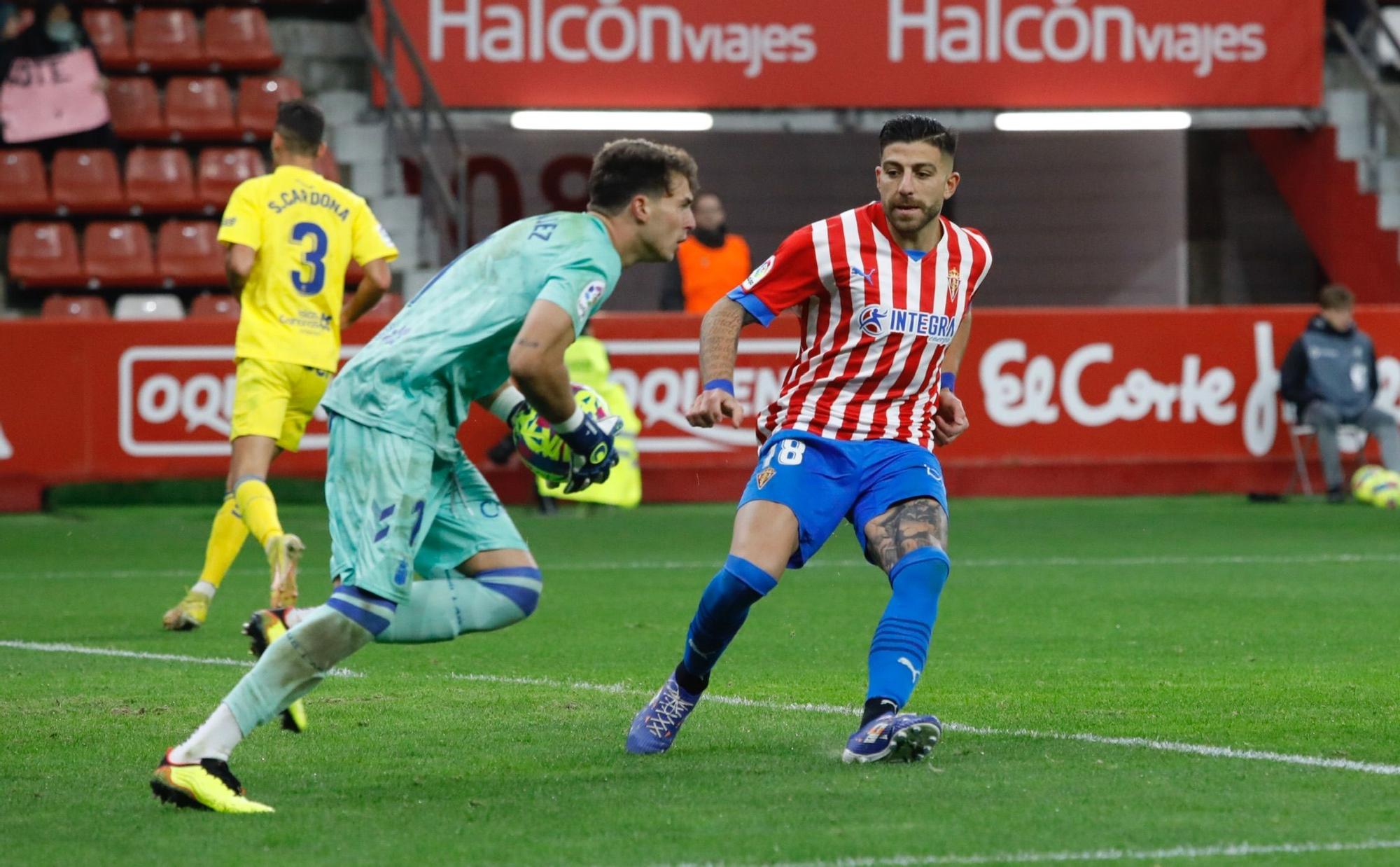 Sporting - Las Palmas, en imágenes