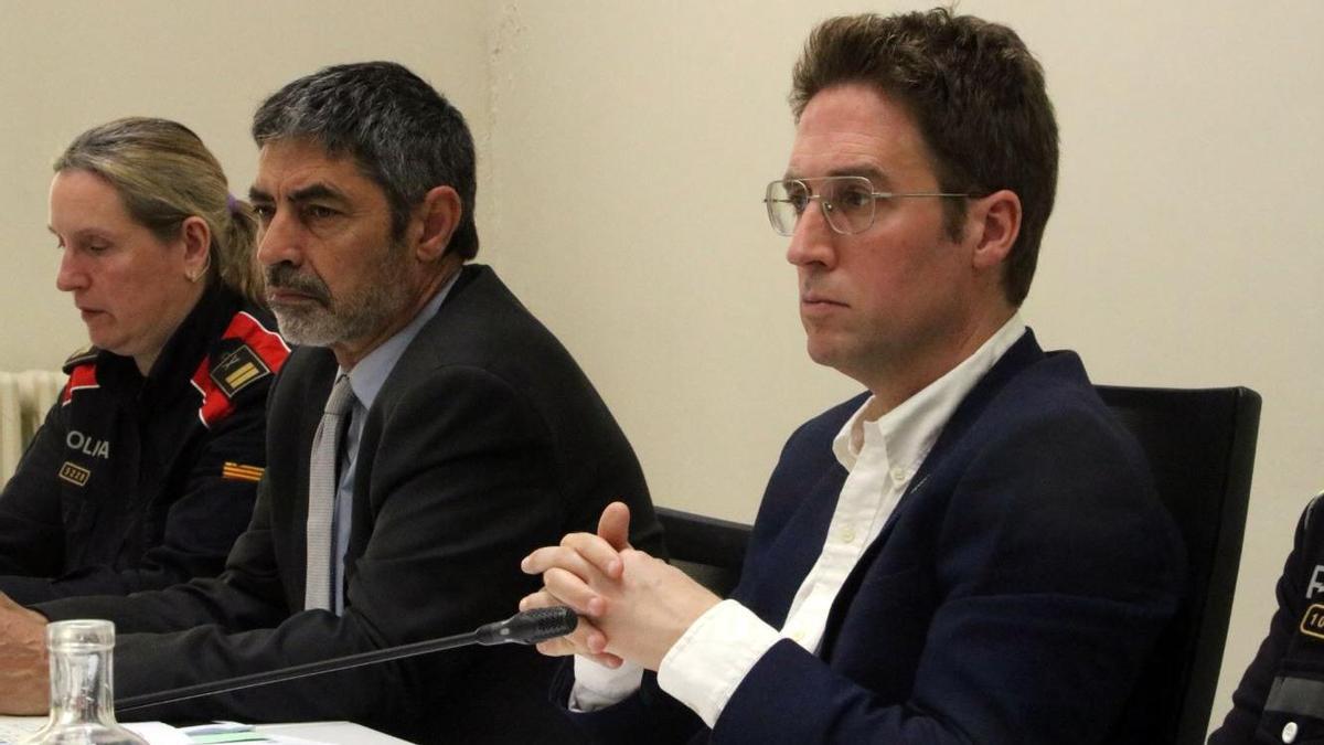 VÍDEO | Josep Lluís Trapero participa en la Junta de Seguretat de Figueres d'aquest divendres