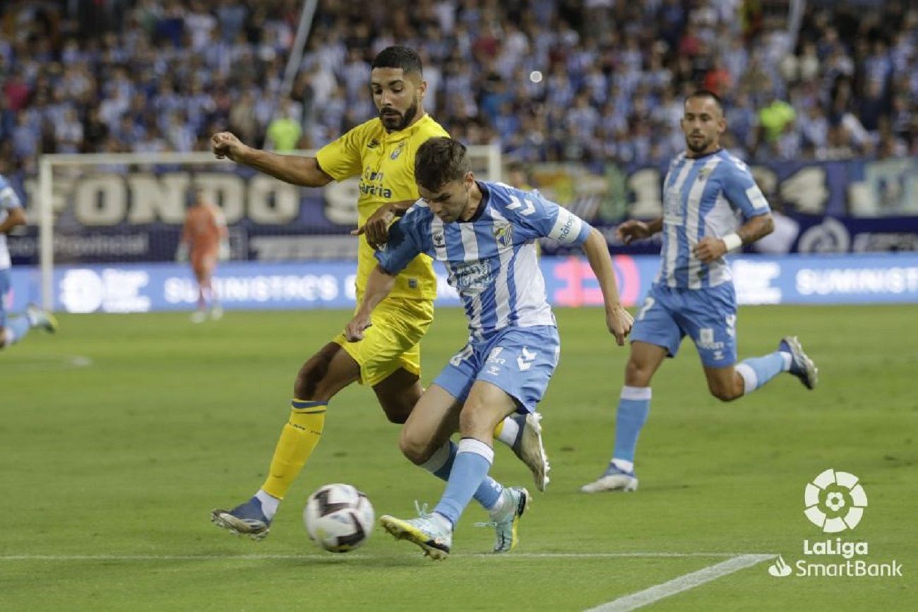 El Málaga CF - UD Las Palmas, en imágenes