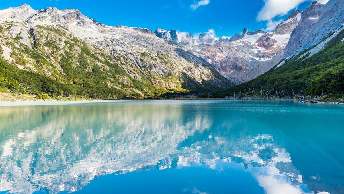 Laguna Esmeralda en Tierra del Fuego