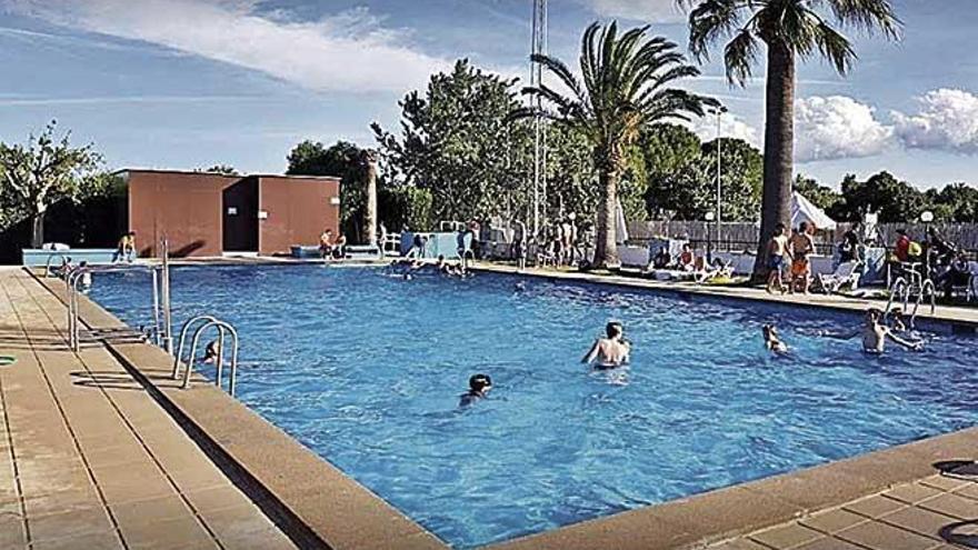 Imagen de la piscina municipal de Búger.