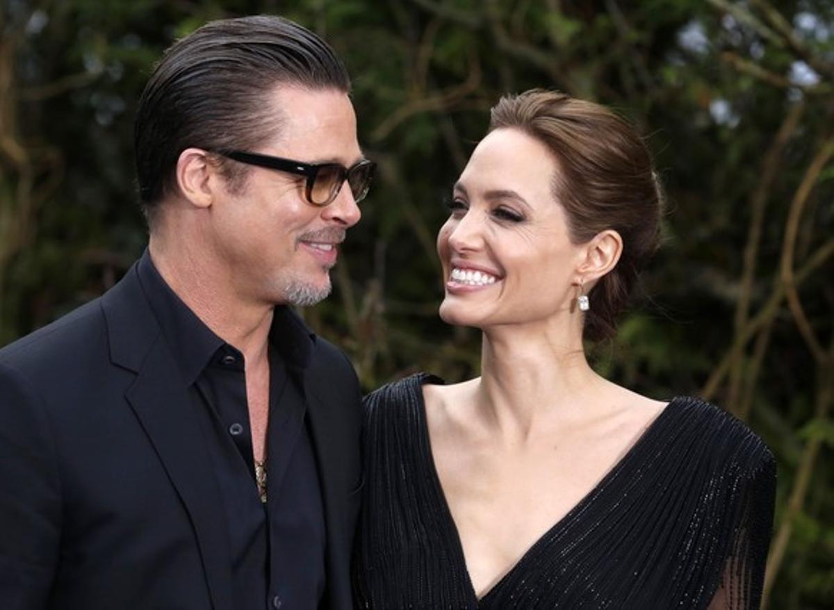Brad Pitt i Angelina Jolie, el maig passat a Londres. Brad Pitt i Angelina Jolie, el maig passat a Londres.