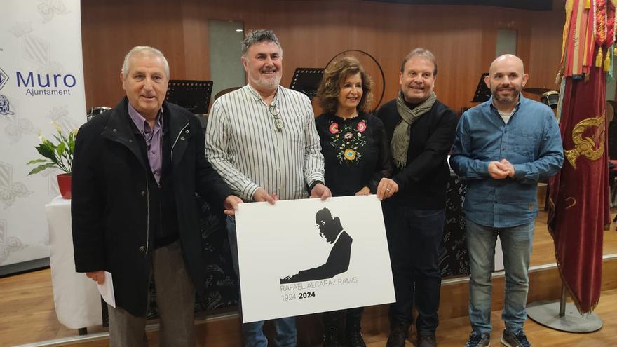 Muro homenajea a su músico Rafael Alcaraz por el centenario de su nacimiento