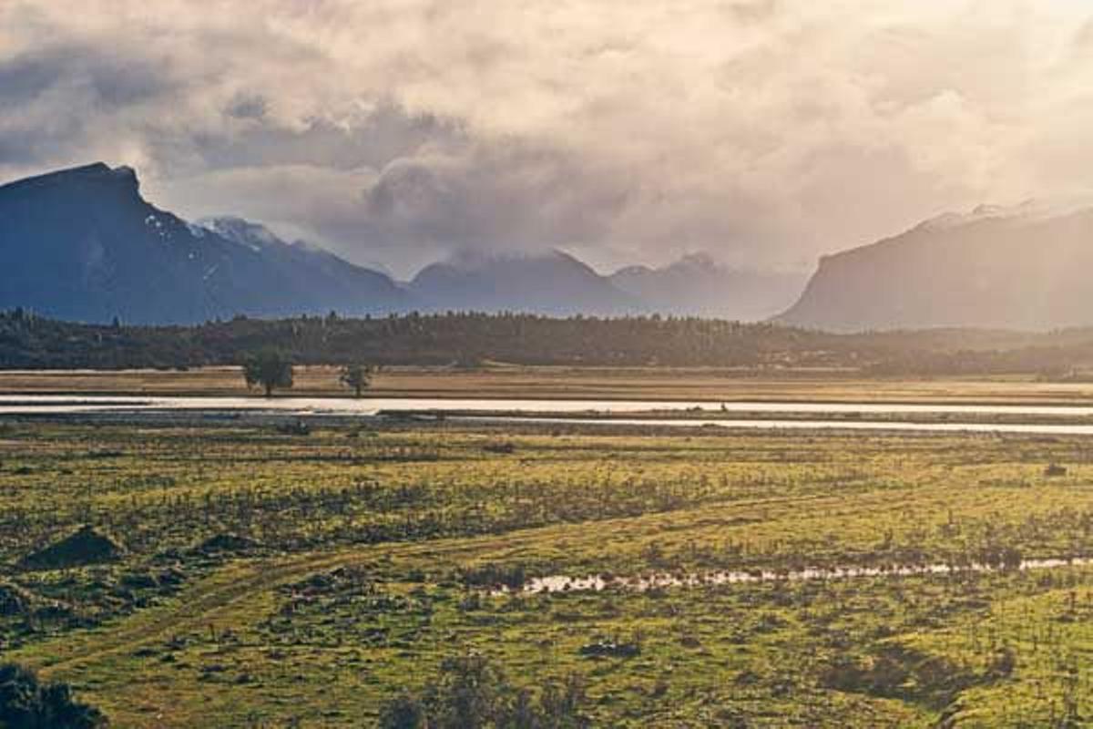 La Isla Sur de Nueva Zelanda también cuenta con paisaje planos.