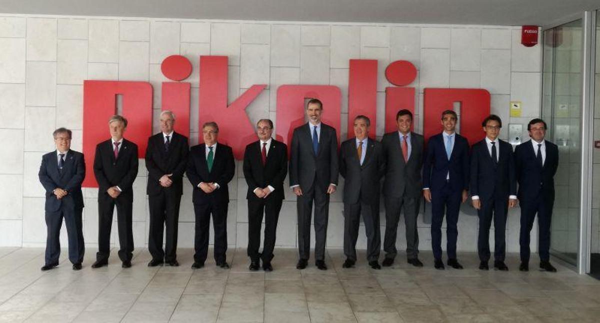 Felipe VI conmemora los actos del septuagésimo aniversario de Pikolín