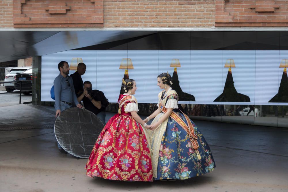 Las Falleras Mayores de Gandia, en Madrid