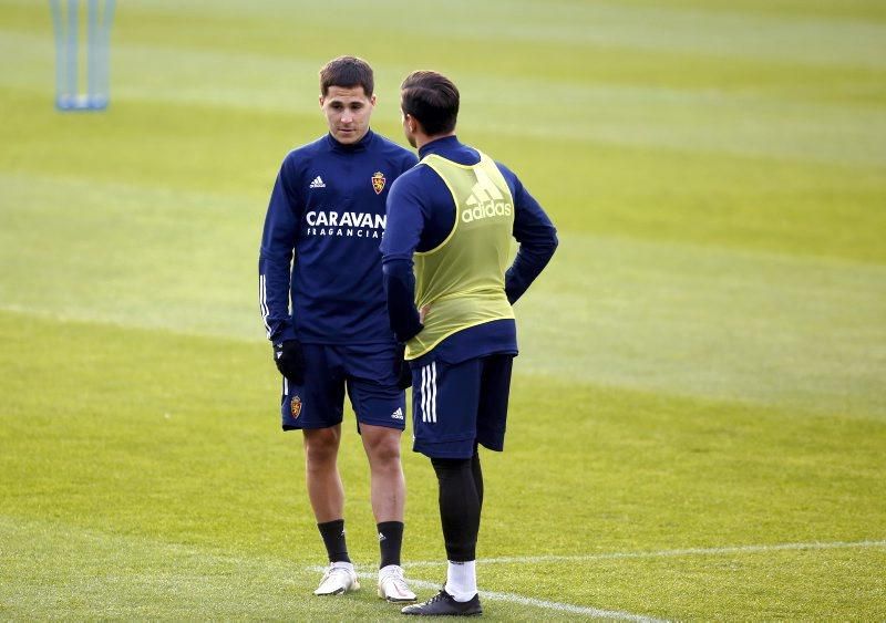 Entrenamiento del Real Zaragoza, 24 de noviembre