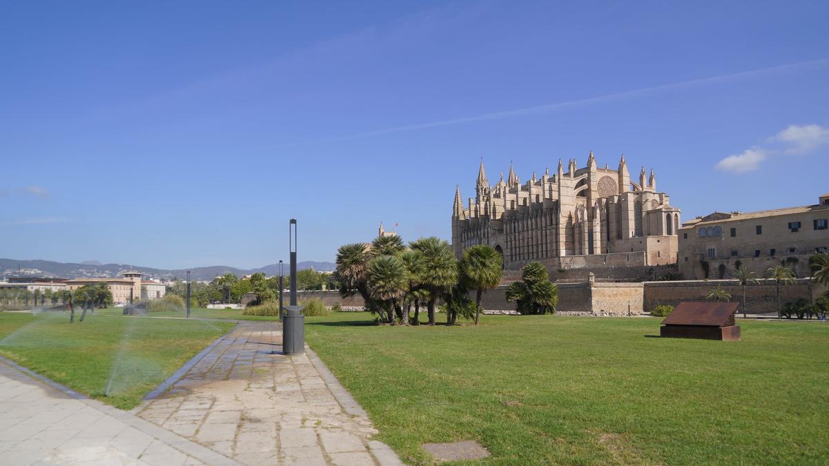 La segunda fase de las obras de mejora del Parc de la Mar contempla actuaciones fundamentales en este espacio emblemático.