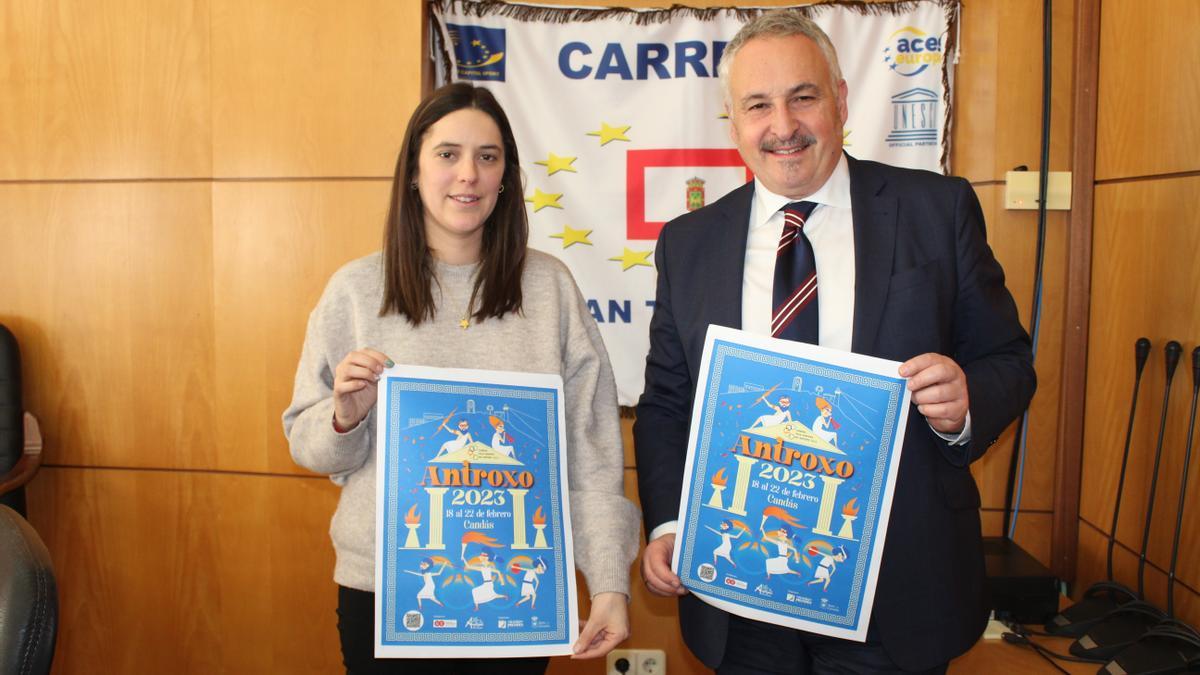 Paula Cuervo y Alain Fernández presentan la programación de carnaval