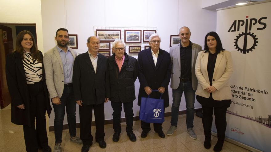 &quot;Miradas de ayer. Pinceladas de la memoria&quot;. La exposición de Ramón Rodríguez que nos traslada al pasado industrial del Port de Sagunt