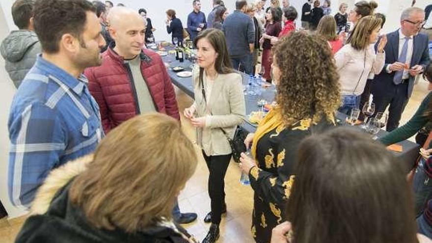 Brindis de la plantilla municipal en el centro de estudios de Real Agrado.