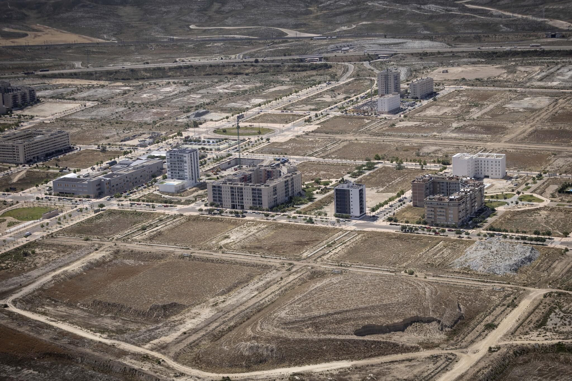 Así se ve Zaragoza desde el helicóptero de la Unidad Aérea de la Policía