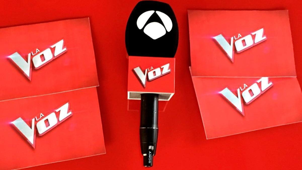 El micrófono de las pruebas presenciales de 'La voz'