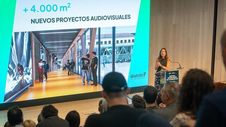 Zaragoza presenta en San Sebastián su nueva fábrica de cine: Distrito 7, el hub audiovisual que mira a Hispanoamérica