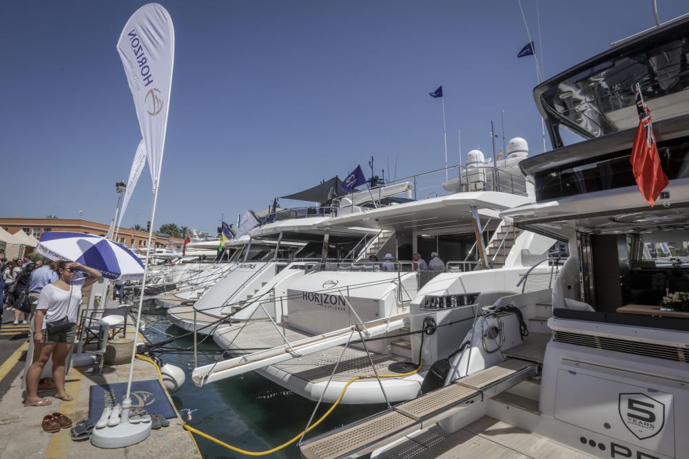 Rundgang auf der Boatshow in Palma 2018