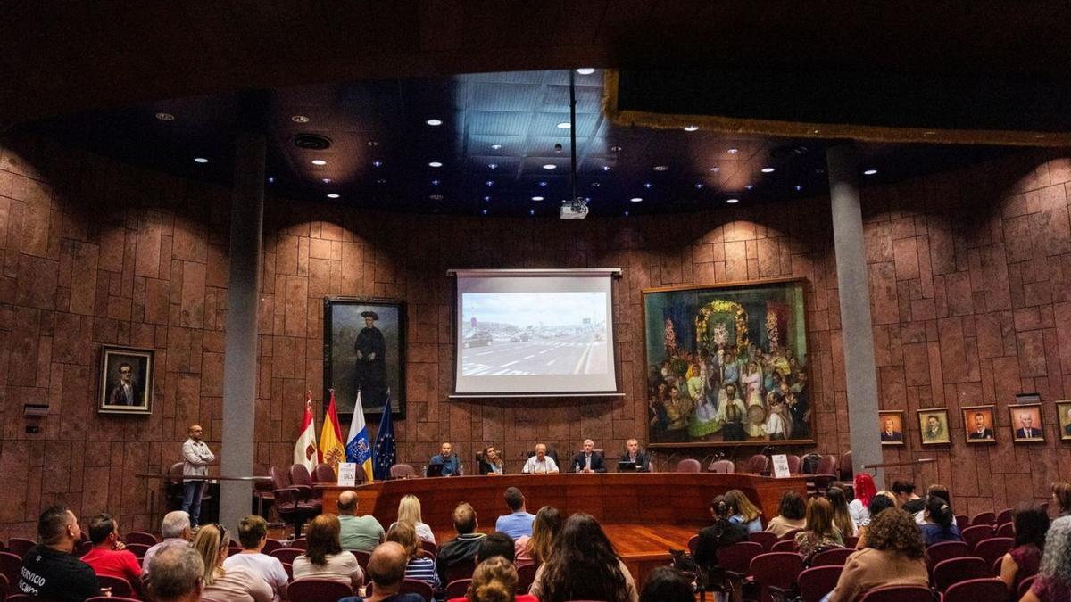 Reunión mantenida con el sector empresarial del municipio de San Sebastián de La Gomera. | EL DÍA