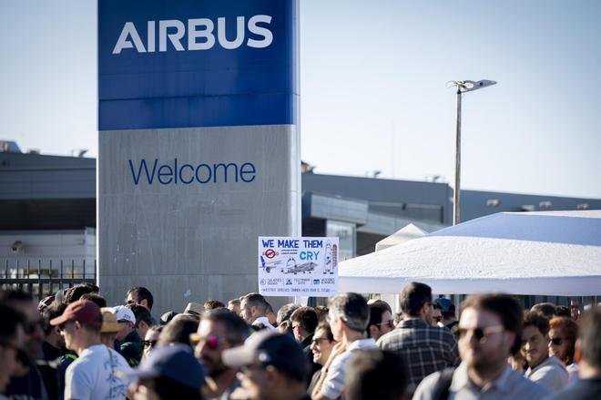 Sigue el conflicto en Airbus tras una nueva reunión sin acuerdo con el comité de huelga