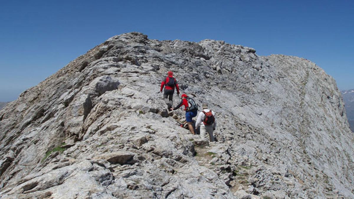 Pico de Vallibierna y Tuca de Culebras, en el Pirineo Aragonés.