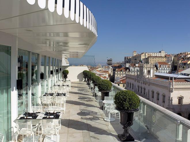 Altis Avenida Hotel terraza Lisboa