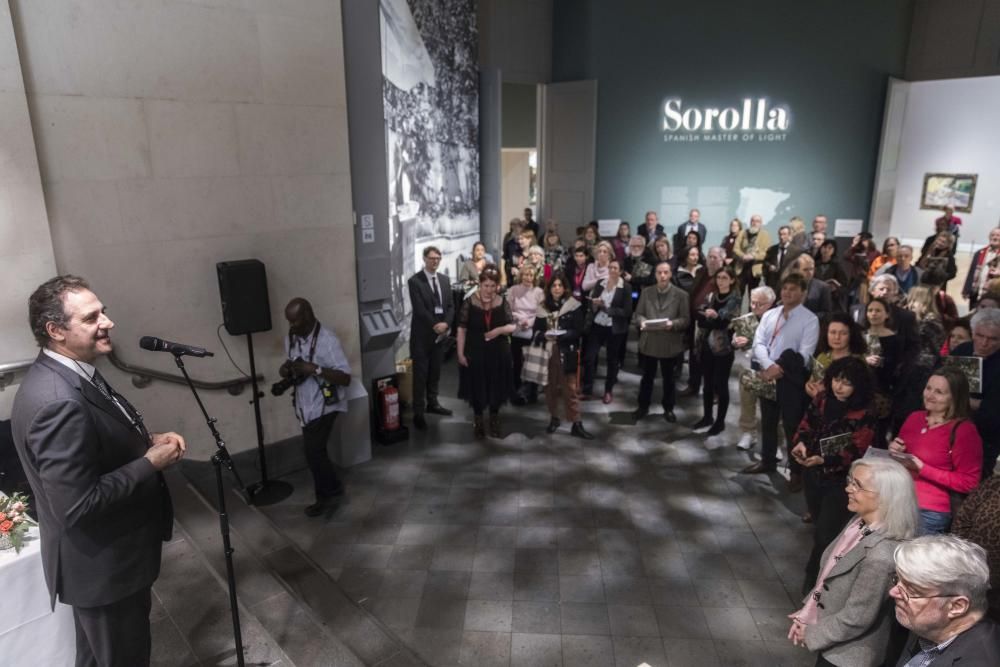 Exposicion de Sorolla en la National Gallery de Londres